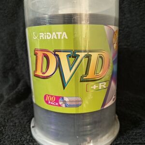 Silver DVD+R 100 Pack